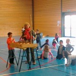 Un jeu de quilles adapté en indoor: le birinig, mais il y en a d'autres